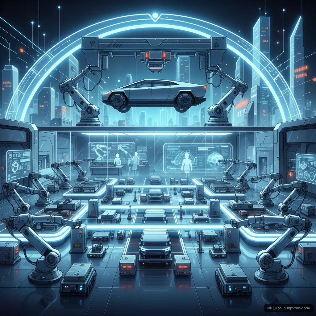 九游会 - 特斯拉发布全新智能制造工厂设计方案，自动化水平引发热议 配图1